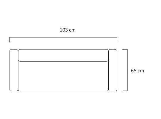 Sofá 2 Puestos Oslo Microfibra Dorsey Plomo, Natural