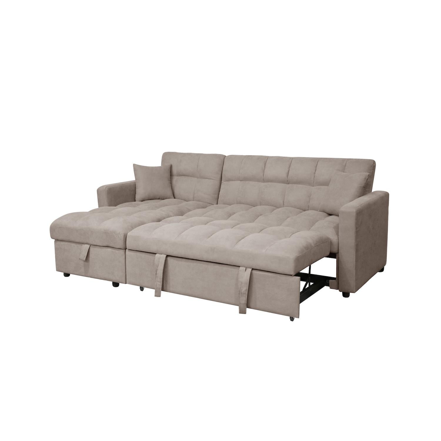 Sala Cama Lenon Microfibra Beige
