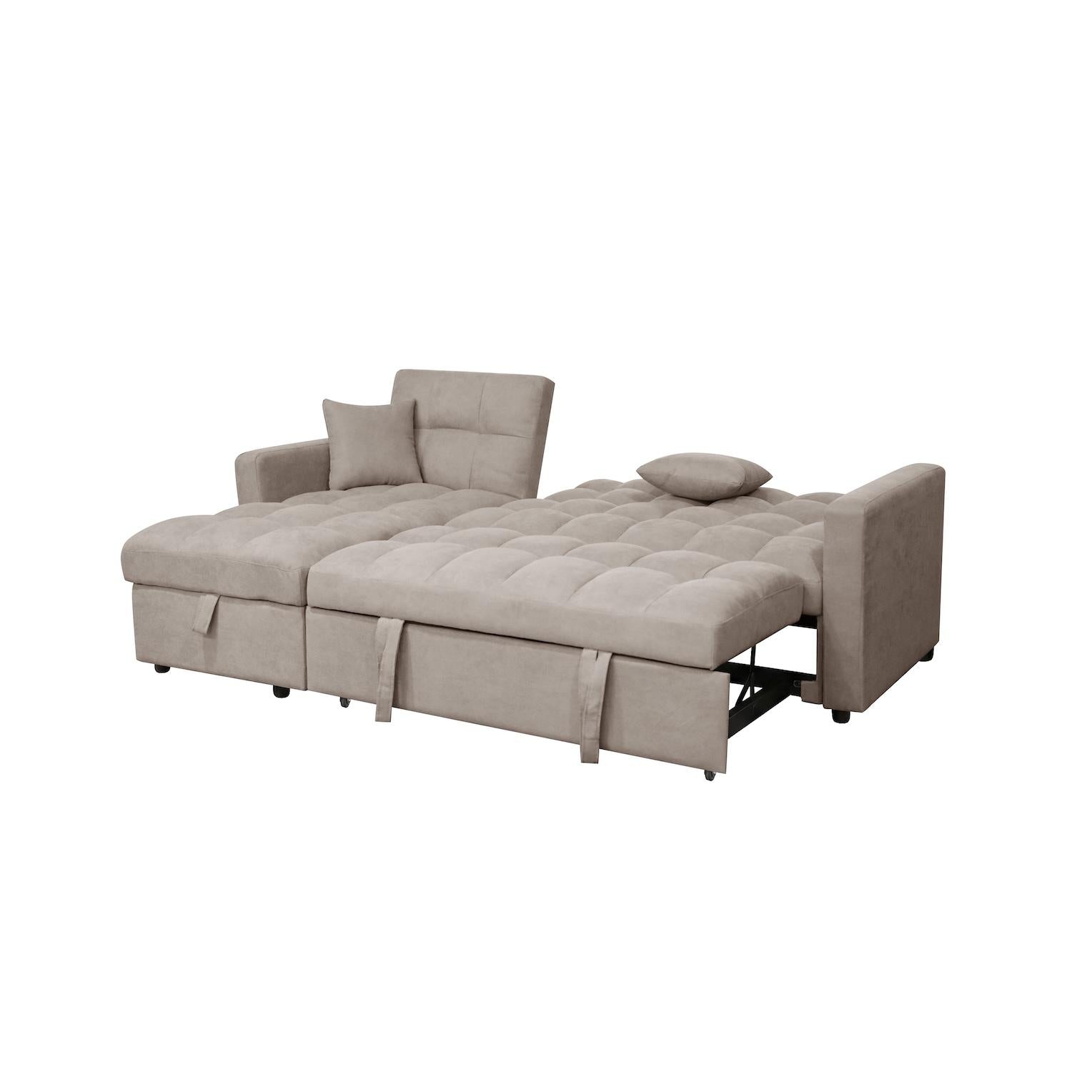 Sala Cama Lenon Microfibra Beige