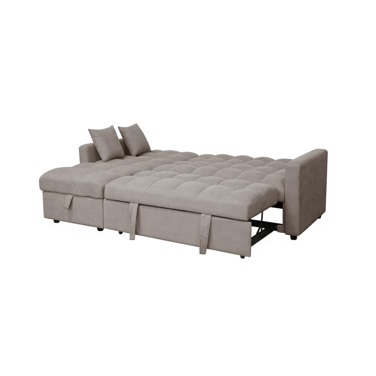 Sala Cama Lenon Microfibra Beige