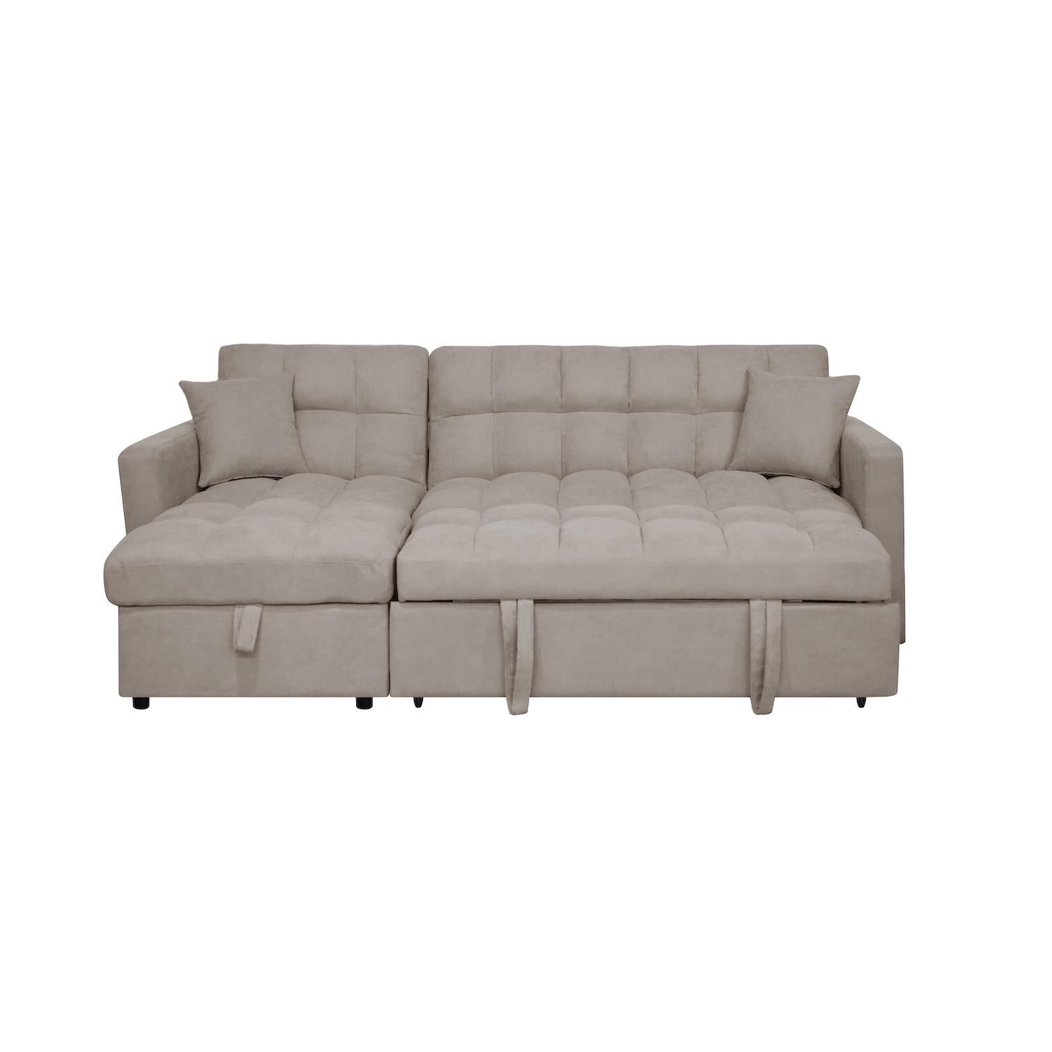 Sala Cama Lenon Microfibra Beige