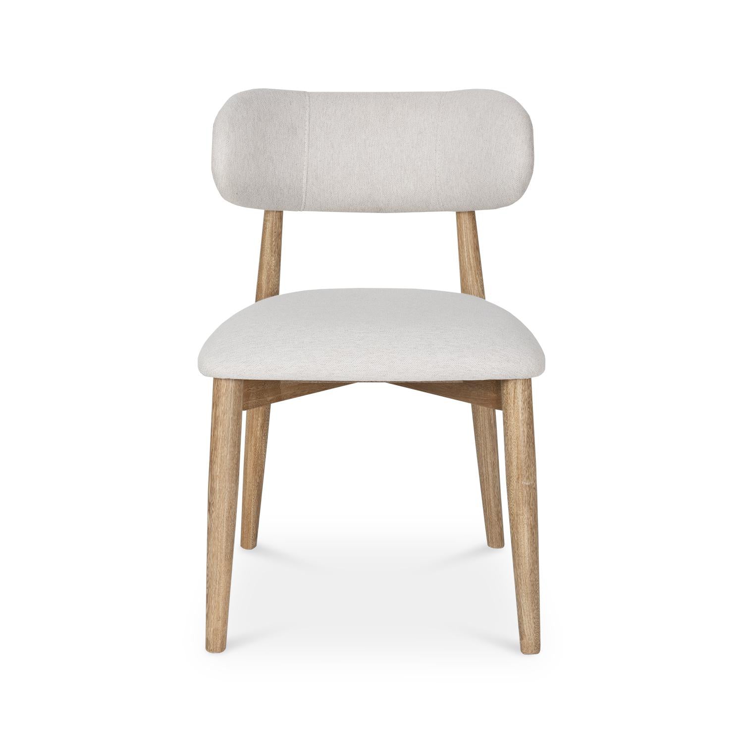 Comedor 6 Puestos Ankara Lino York Home, Natural