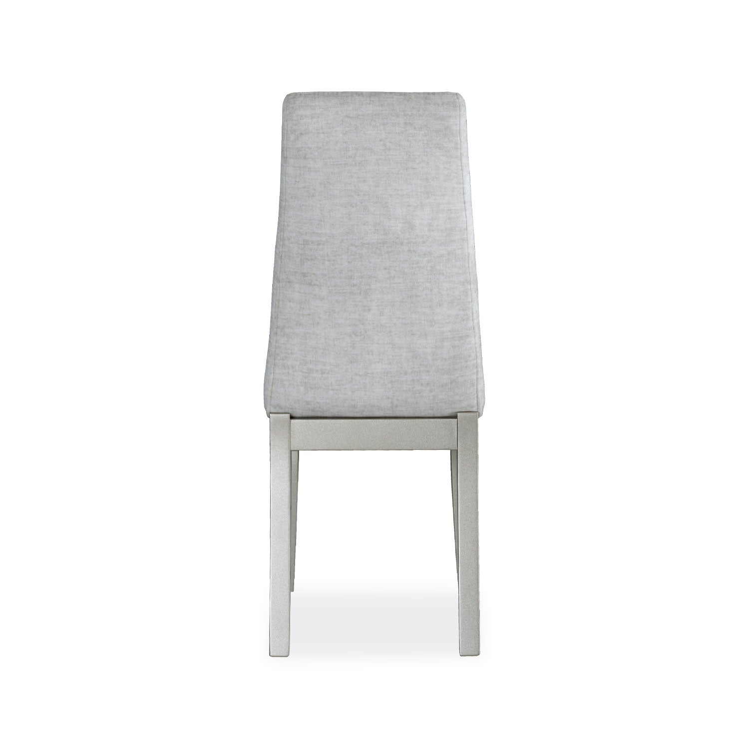Comedor 4 Puestos Bruno Velvet Beige, Champaña Poliuretano