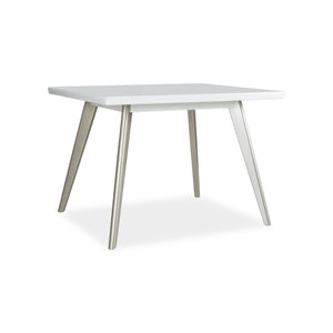 Comedor 4 Puestos Bruno Velvet Beige, Champaña Poliuretano