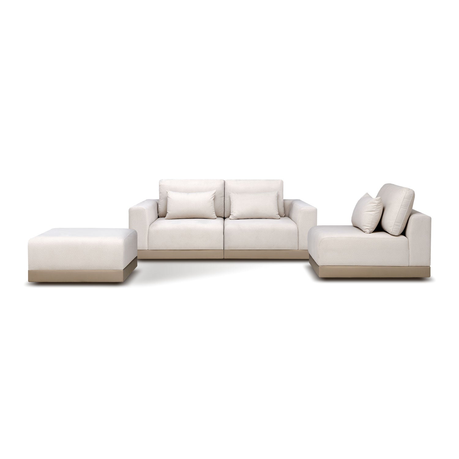 Puff Montreal Velvet Serena Crema