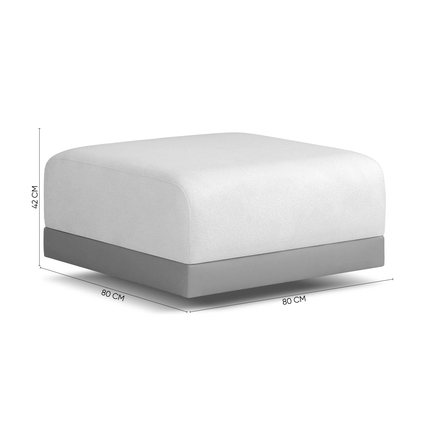 Puff Montreal Velvet Serena Crema