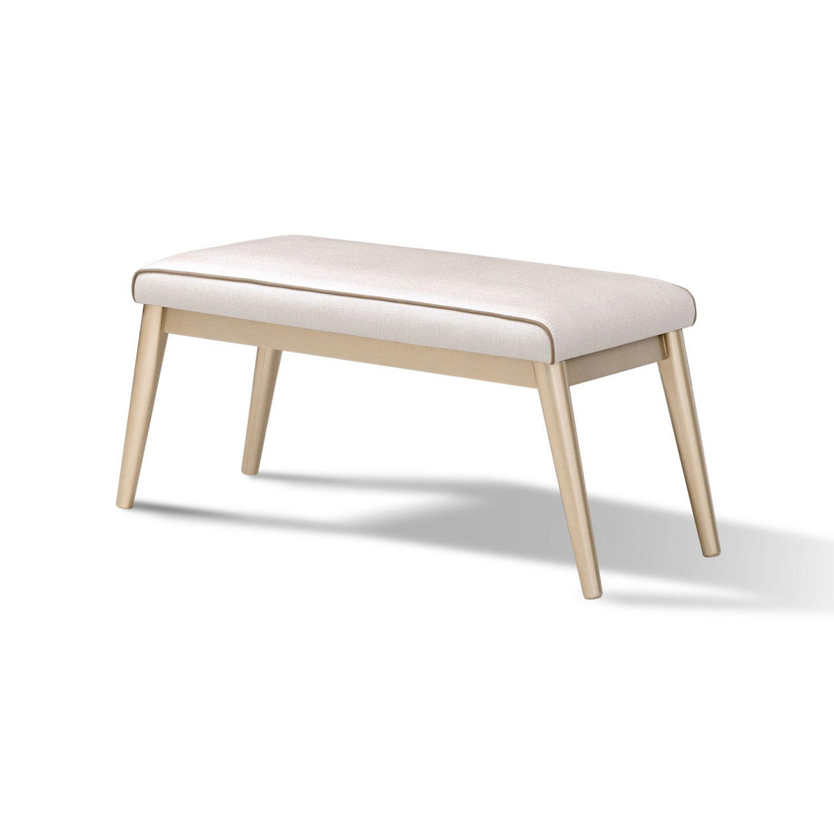 Comedor 4 Puestos Luma Eurolino Premier Perla, Champaña