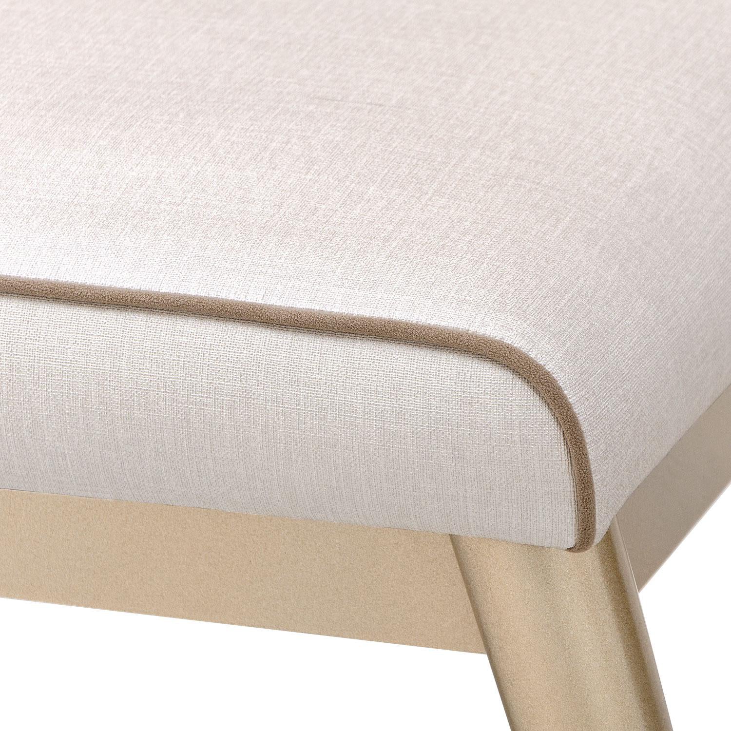 Comedor 6 Puestos Luma Eurolino Premier Perla, Champaña