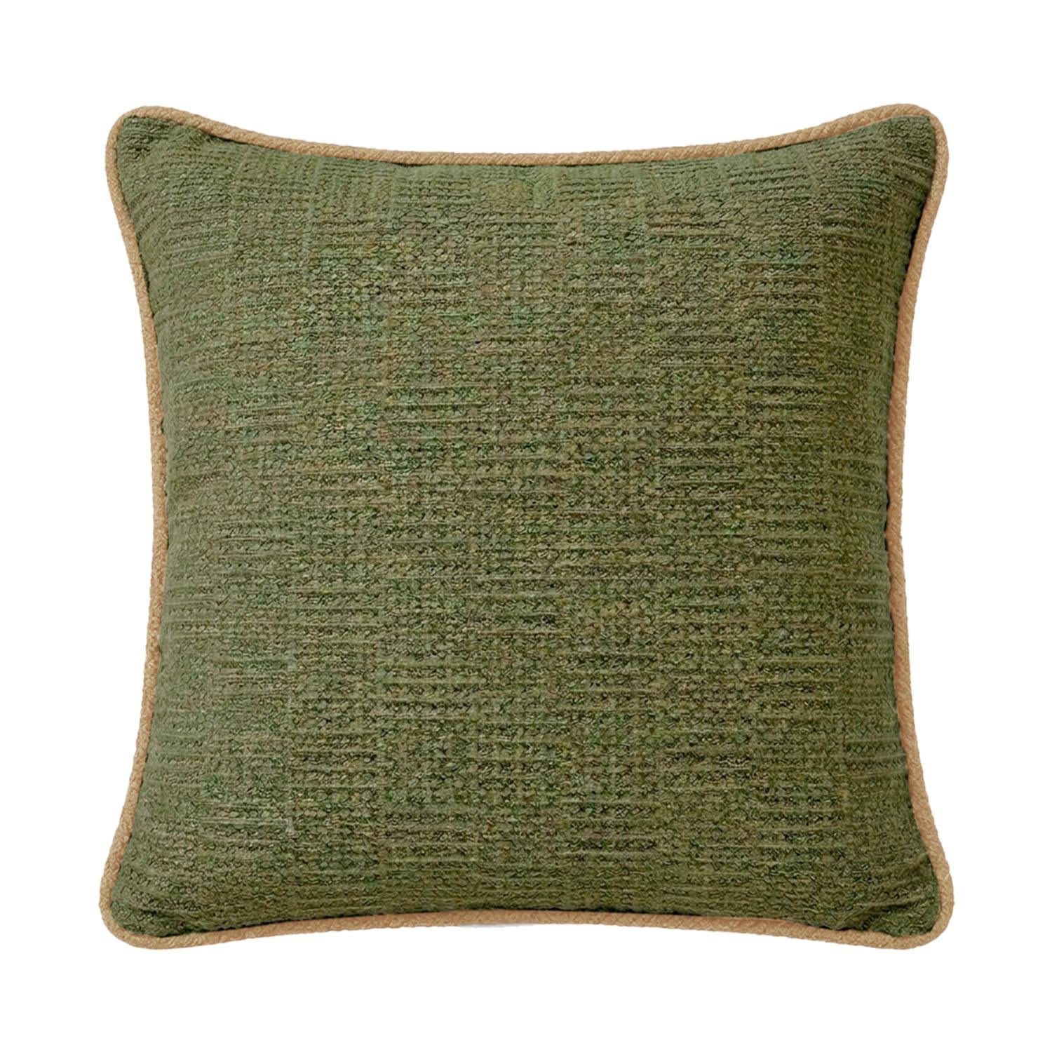 Cojín 45X45 Passport Musgo Con Embone
