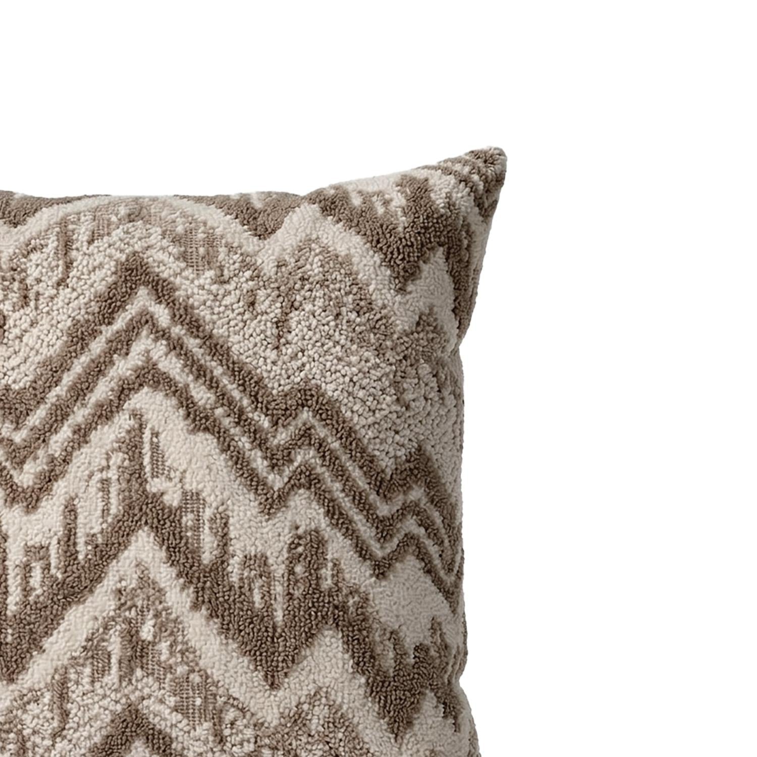 Cojín 45X45 Bamby Zigzag Canela