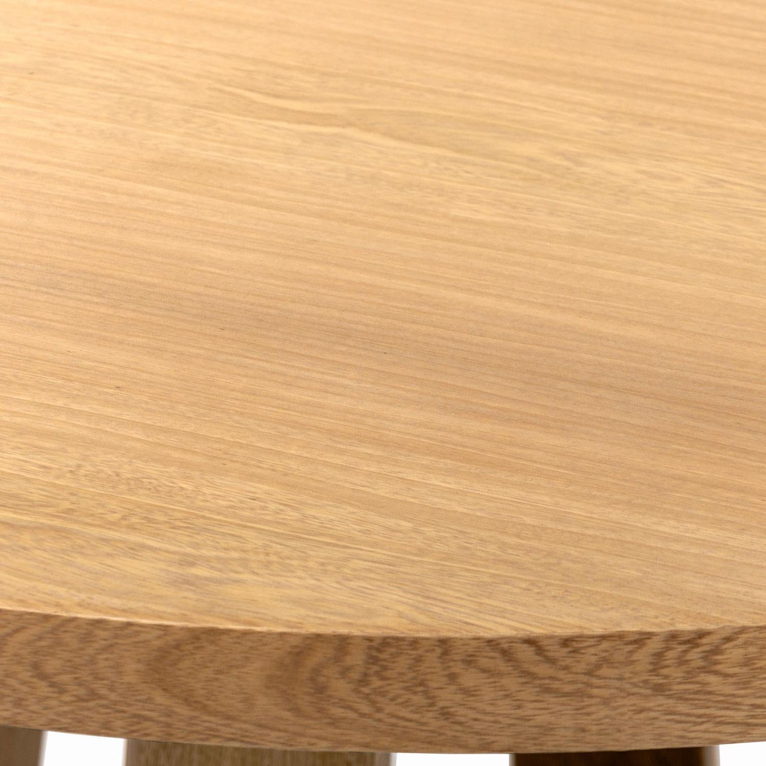 Comedor 4 Puestos Sabina Chenille Trivia Marfil, Natural