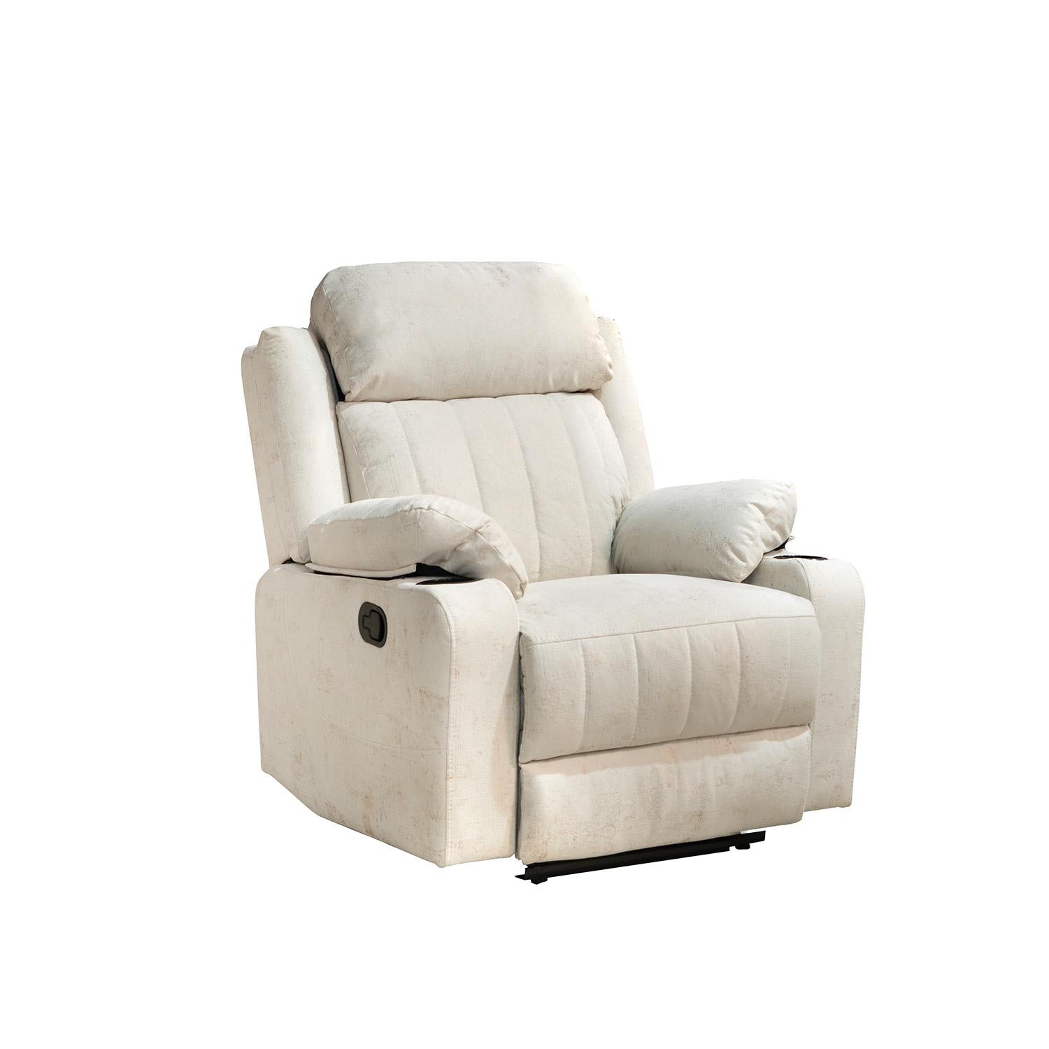 Silla Reclinable Dylan Velvet Mussi Crudo