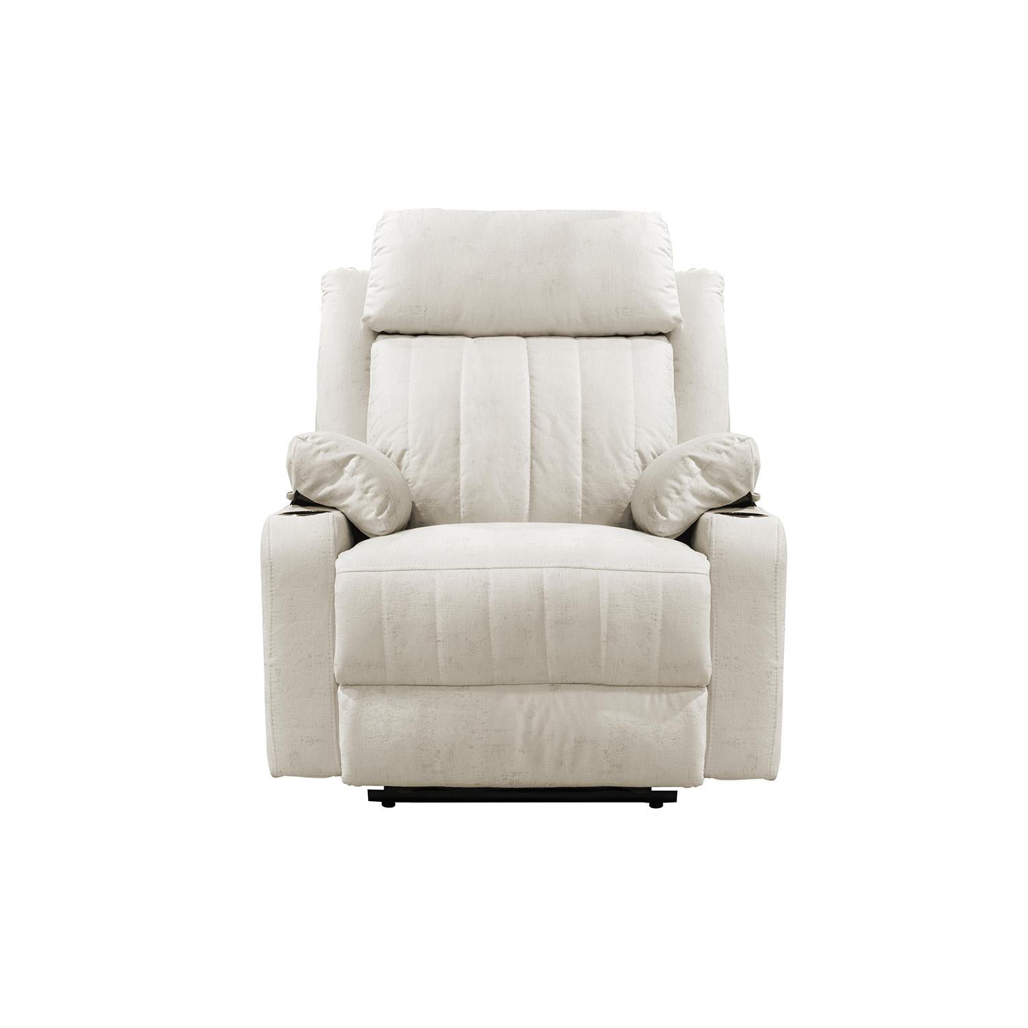 Silla Reclinable Dylan Velvet Mussi Crudo