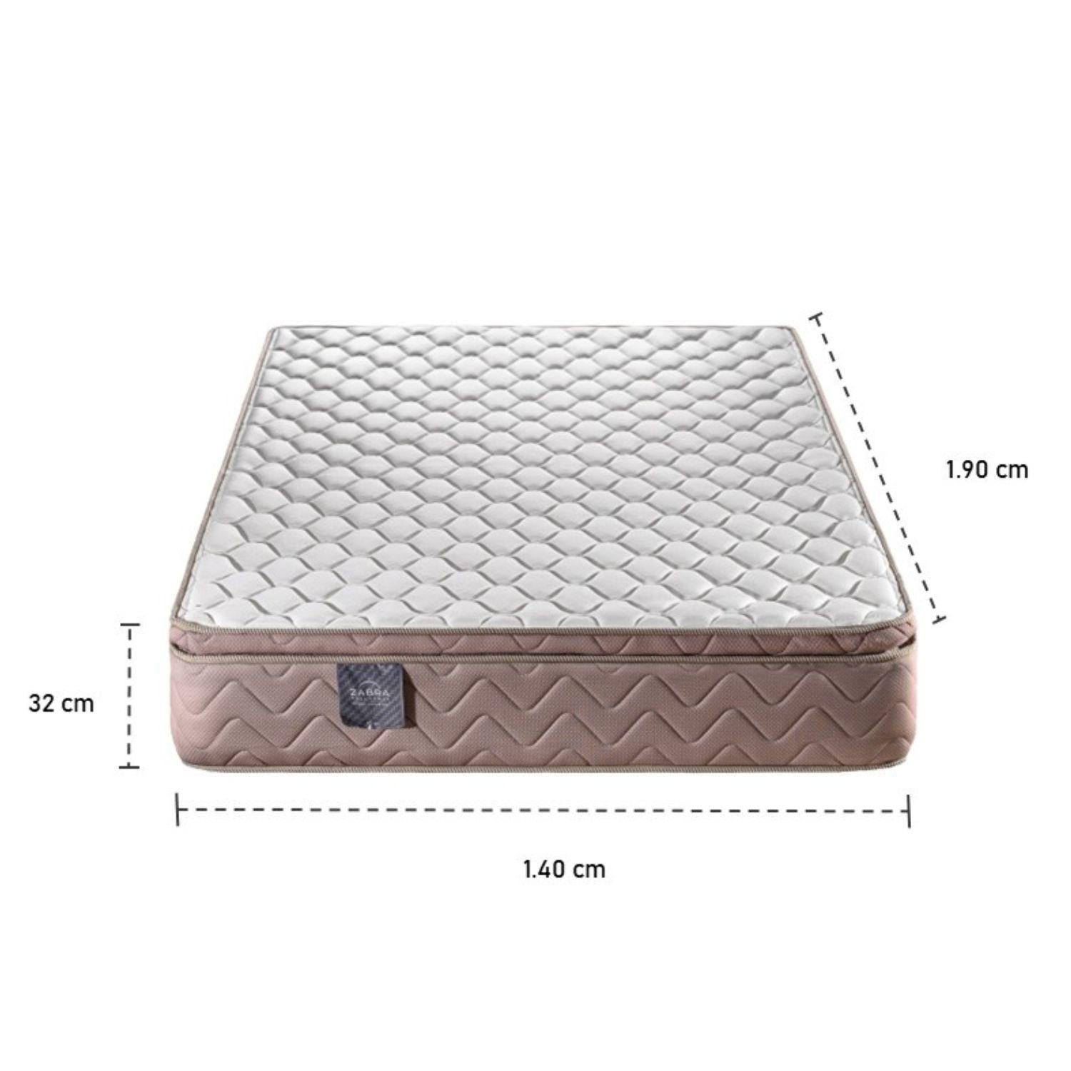 Colchón Doble Broadway Pilow Top Gratis Base cama + almohadas luxury