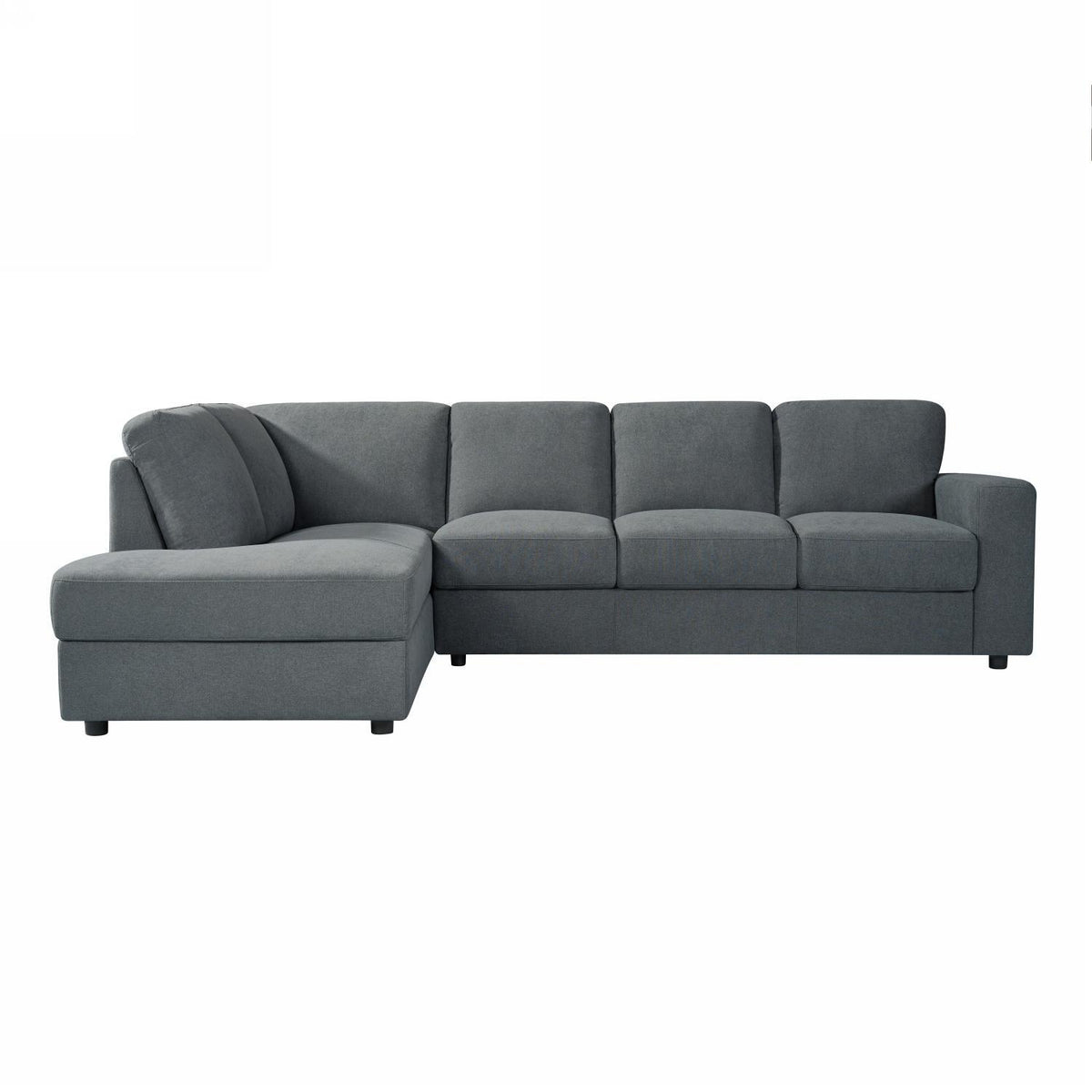 Sala Rinconera Rusel Chenille Plomo