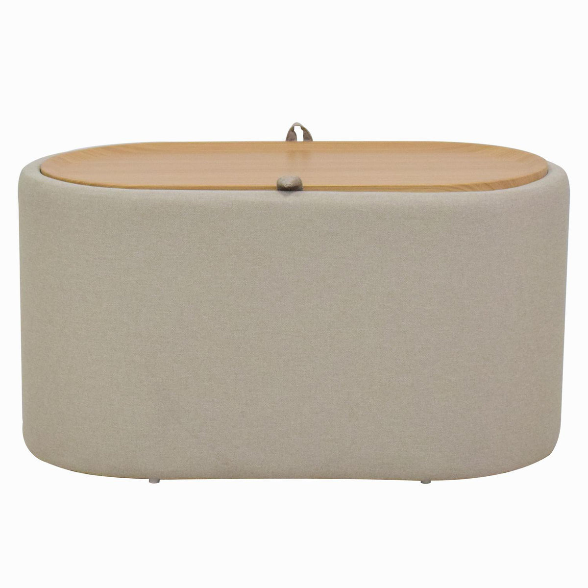 Mesa De Centro Issa Beige, Natural