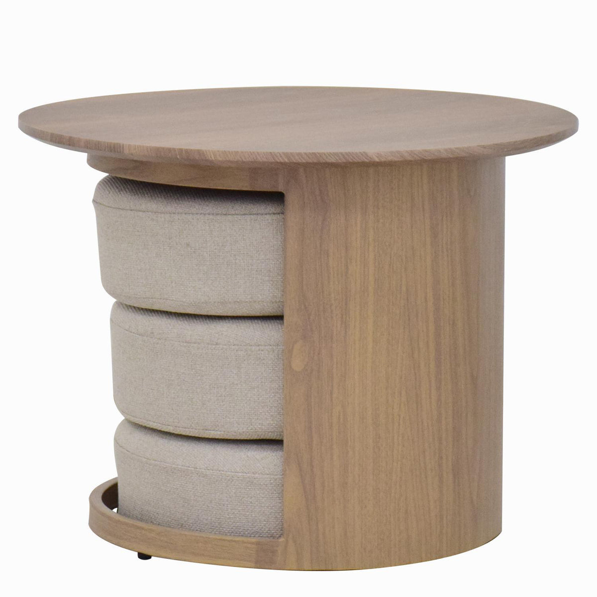 Mesa De Centro Rieli Beige, Natural