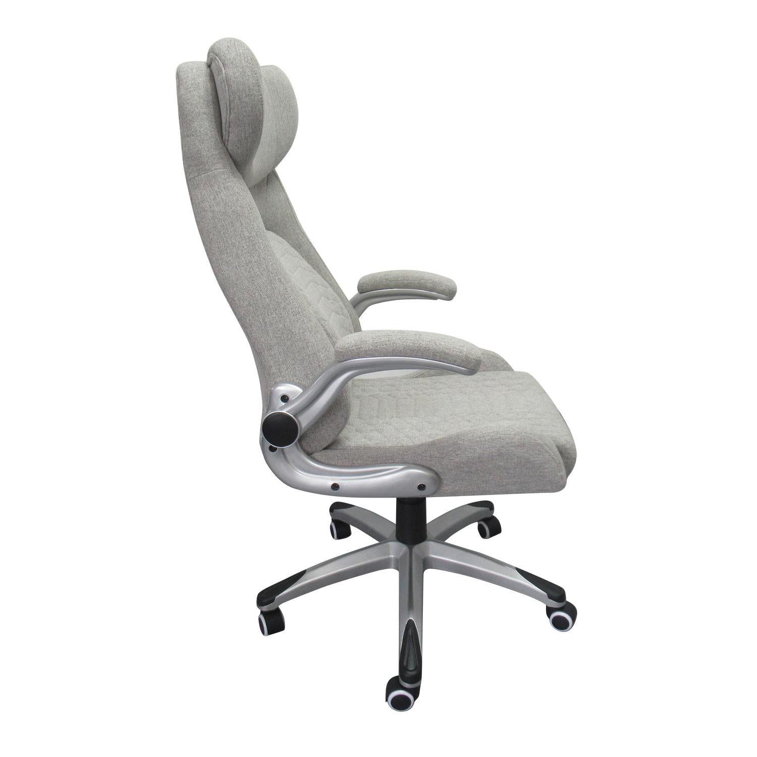 Silla Oficina  Milan Gris 69X73X122