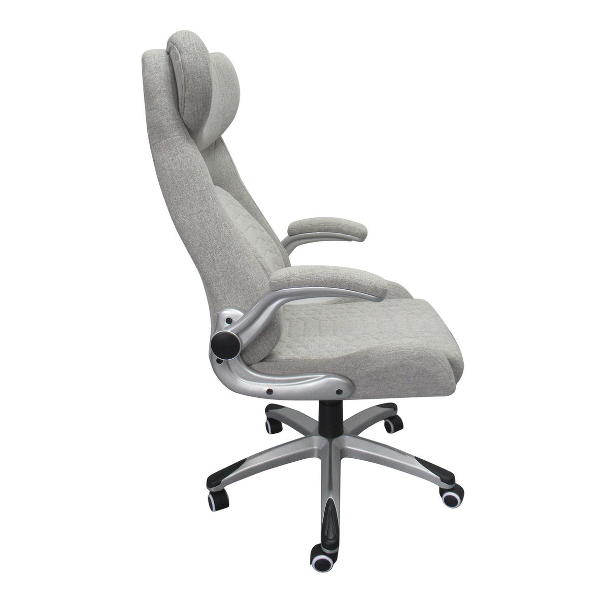 Silla Oficina  Milan Gris 69X73X122