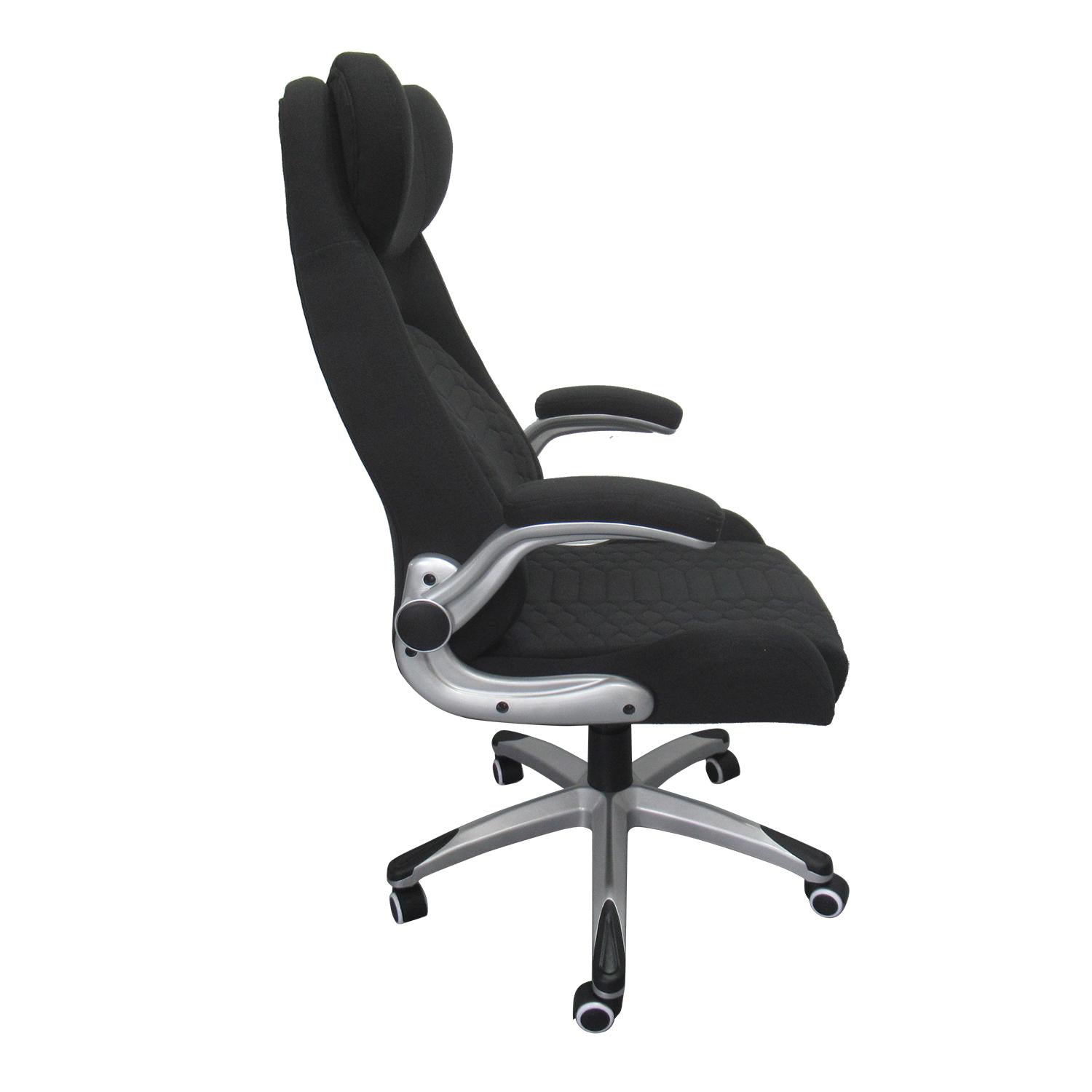 Silla Oficina  Milan Negra 69X73X122
