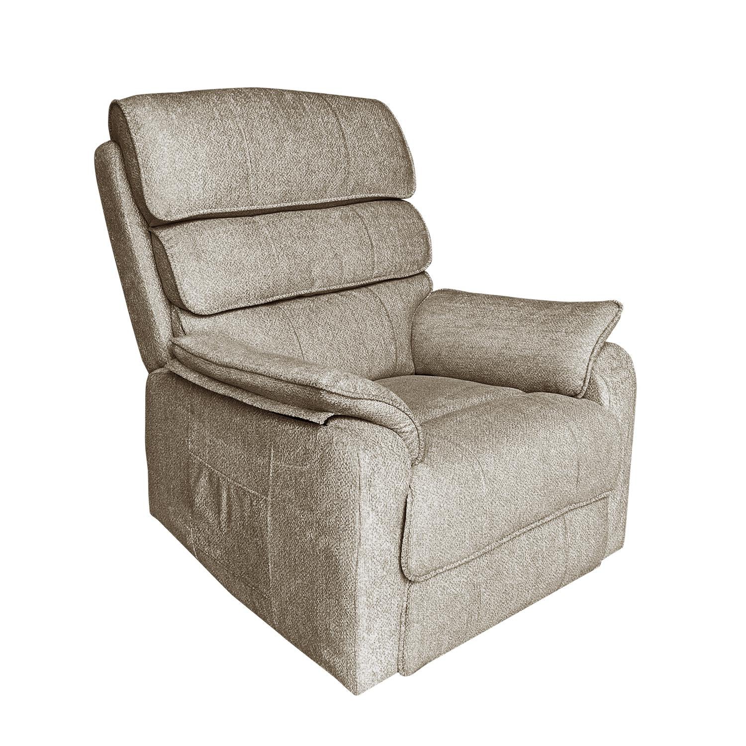 Sillón Reclinable Evan Pana Chocolate