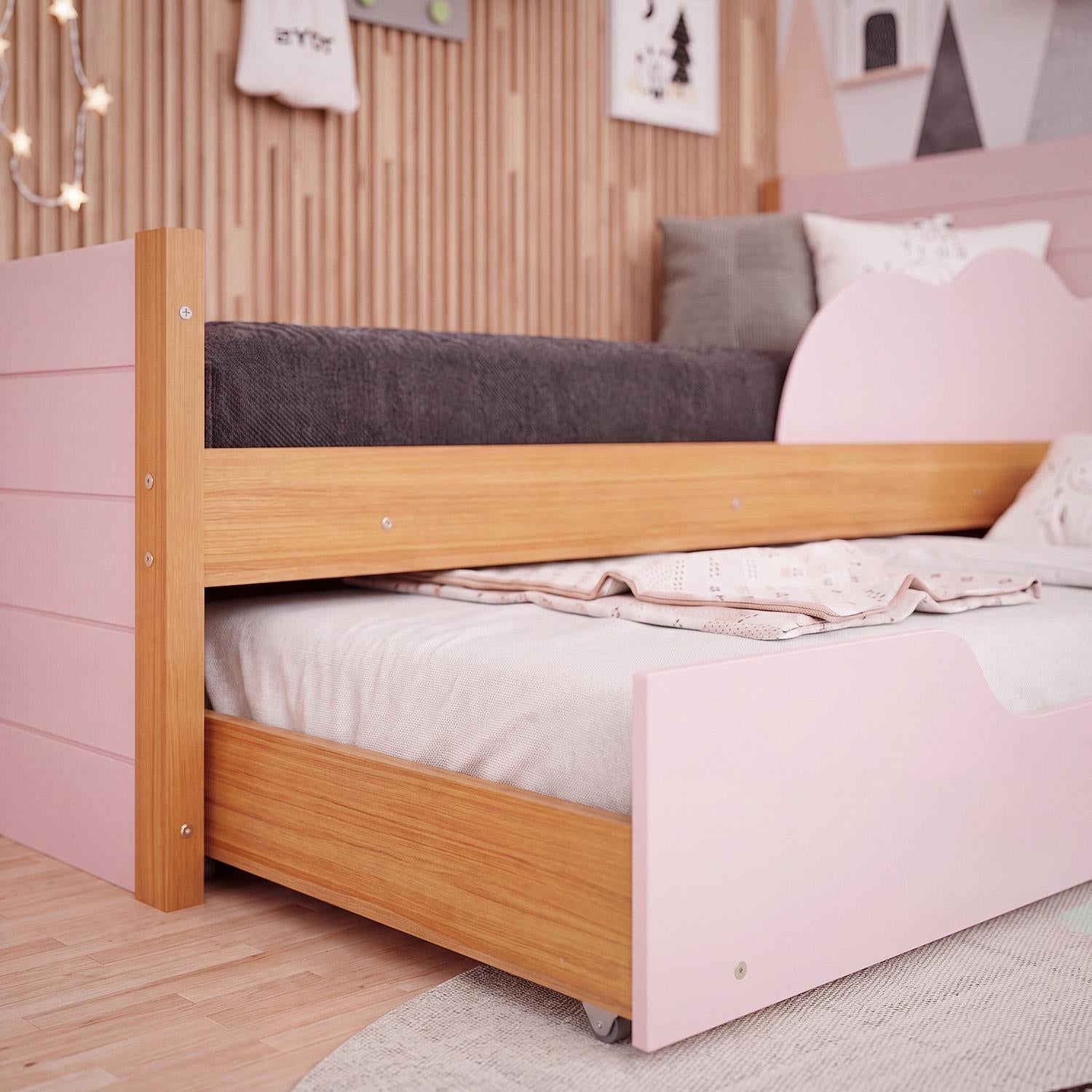Cama Nido 1.00 Gerry Rosa, Natural