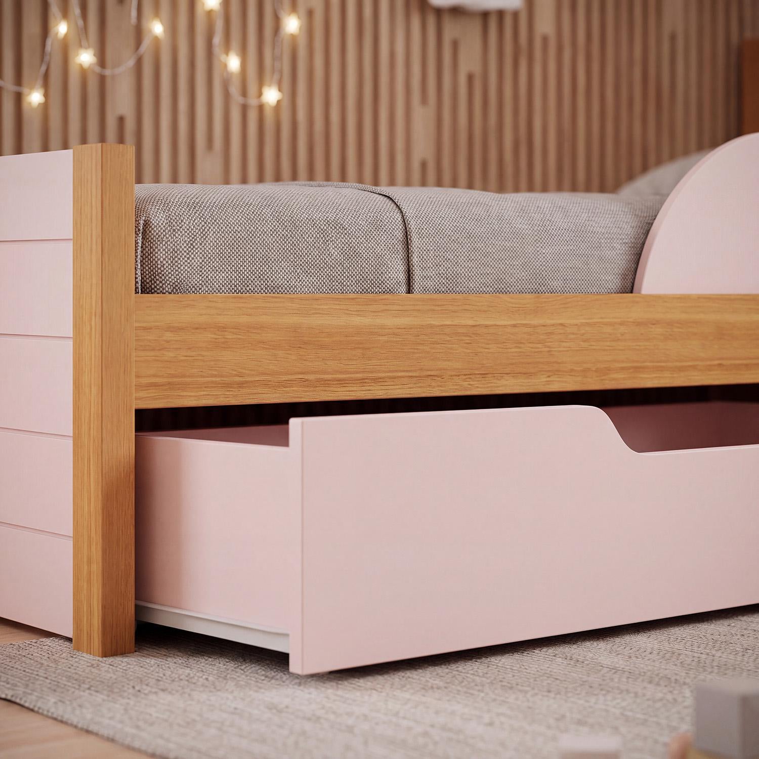 Cama Nido 1.00 Gerry Rosa, Natural