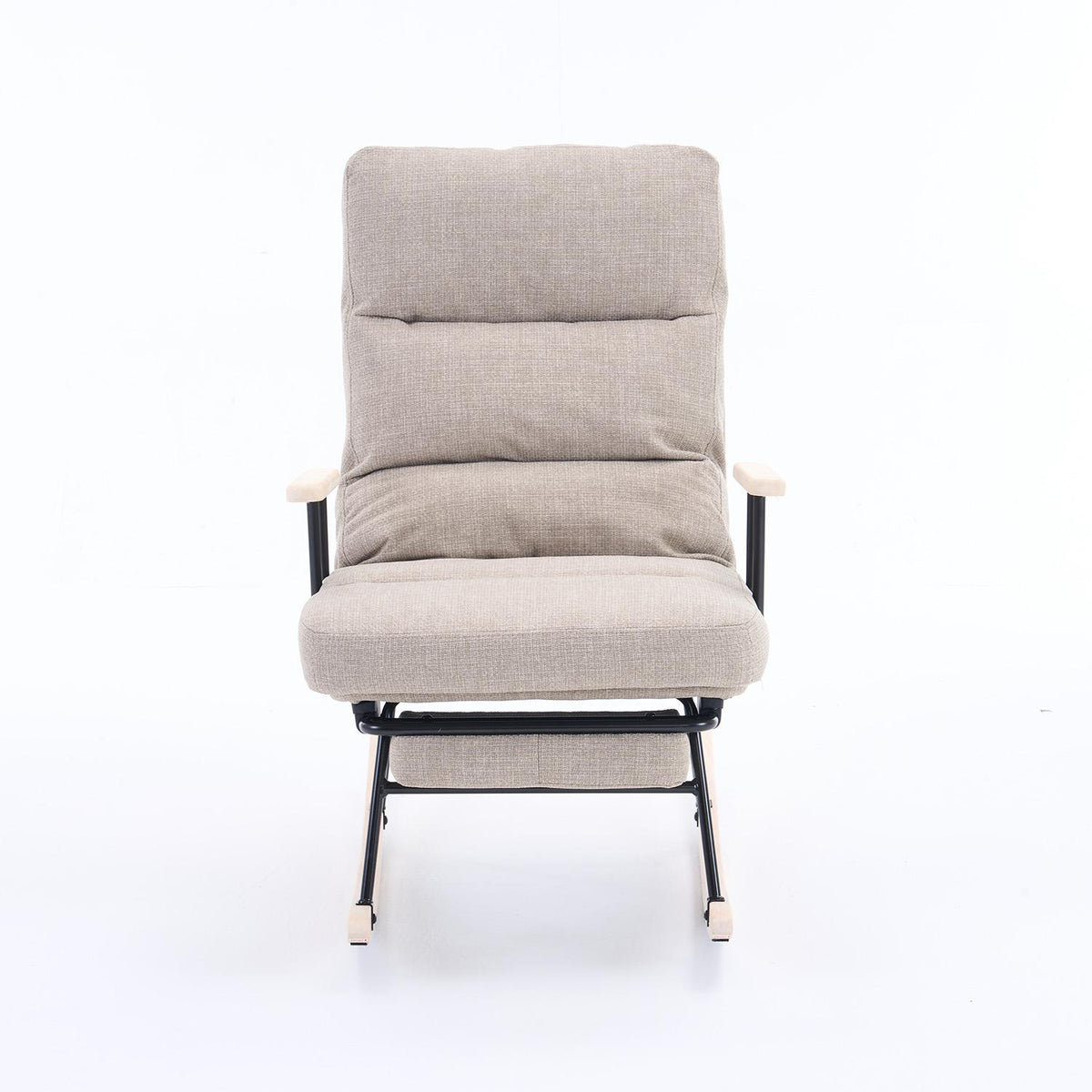 Mecedora Reclinable Iris Lino Beige