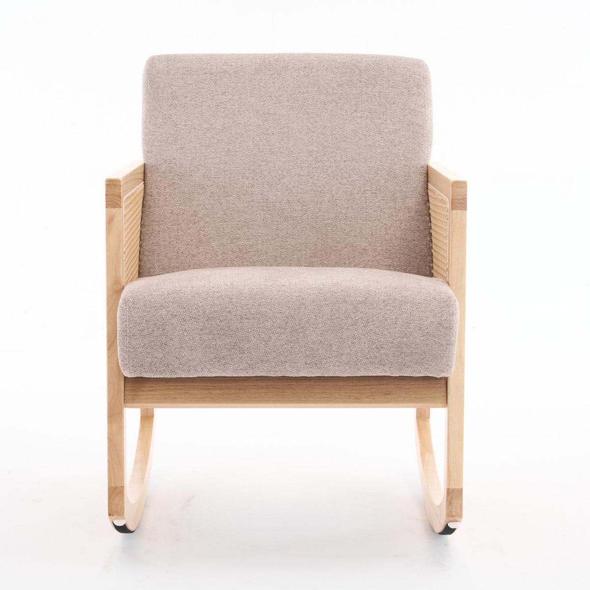 Mecedora Luca Chenille Beige