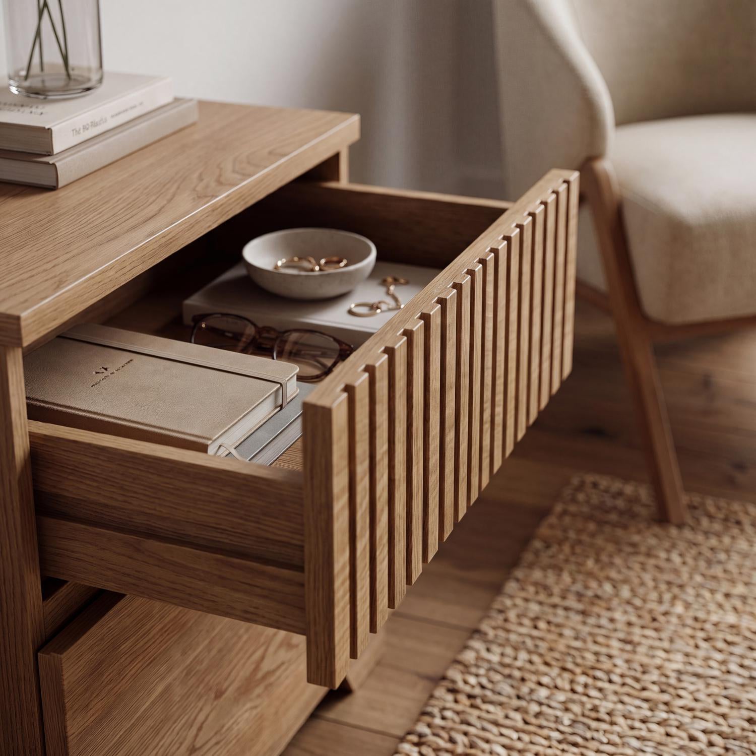 Cama Doble Texas Beige, Natural*
