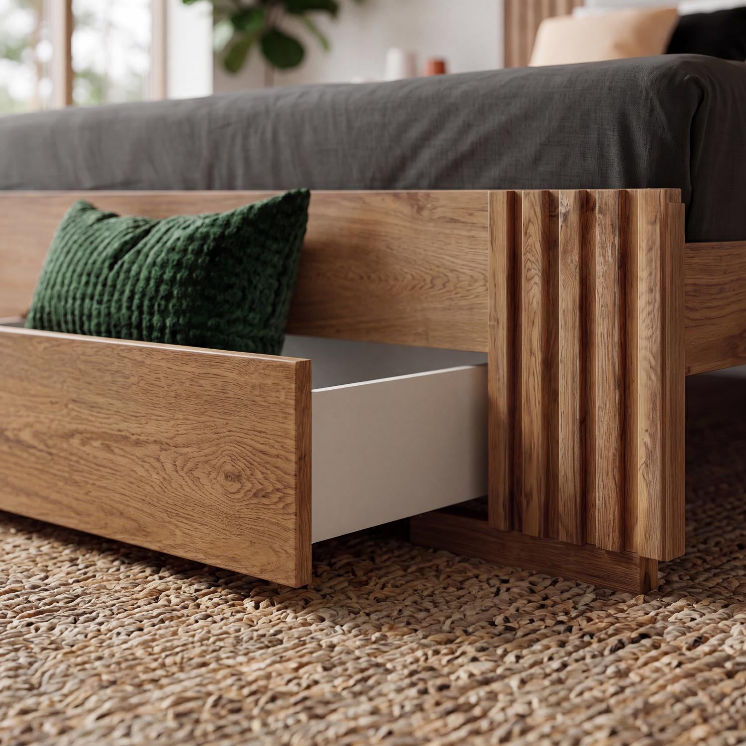 Cama Doble Texas Beige, Natural*