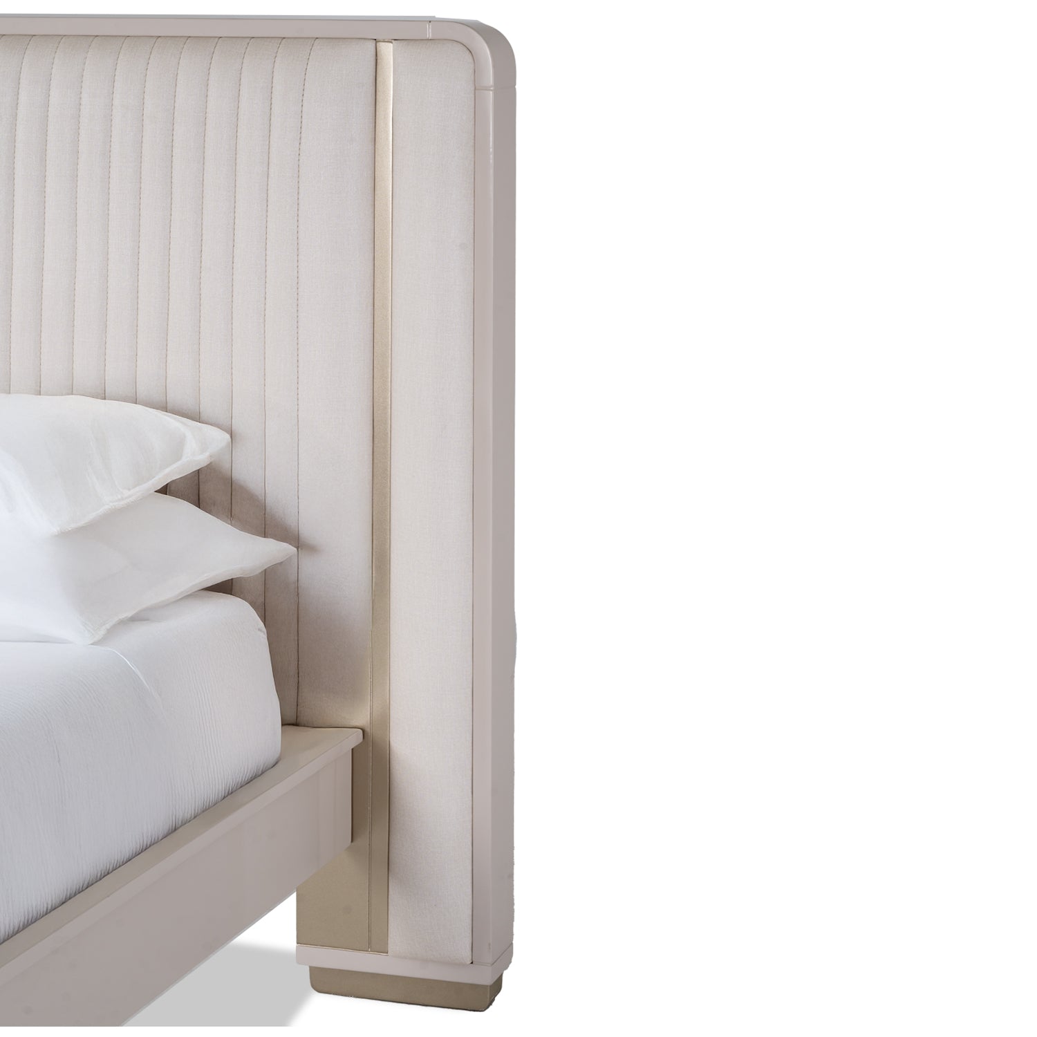 Cama 1.00 Nahim Eurolino Beige, Champaña