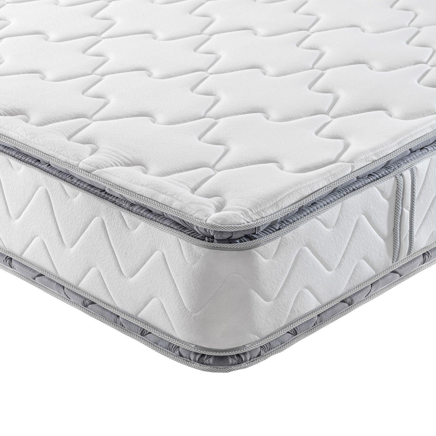 Colchón Semi Doble 120X190X30 Valencia Doble Pillow Top (Garantia 7 Años)