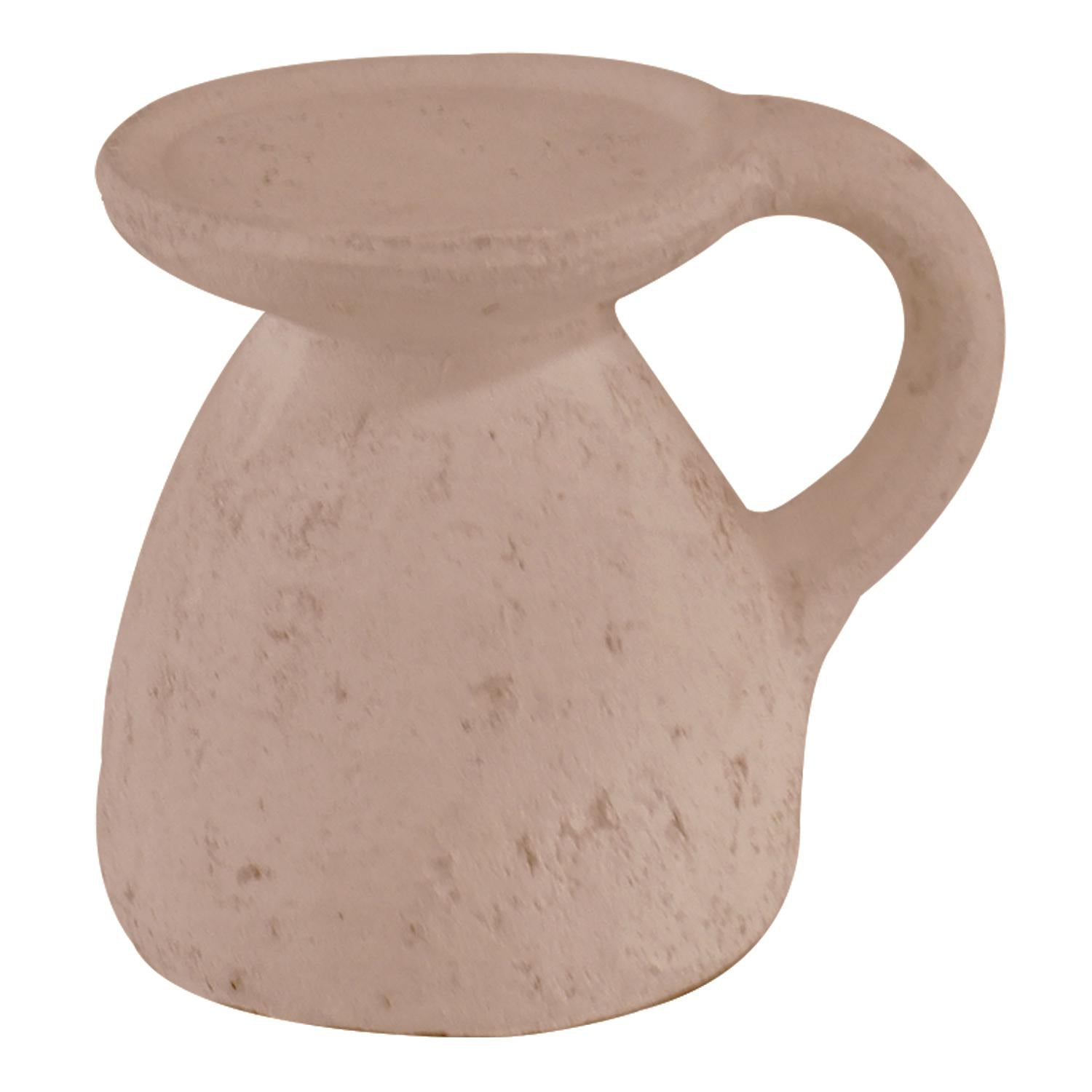 Candelabro 13X15X11.5Cm Rosa