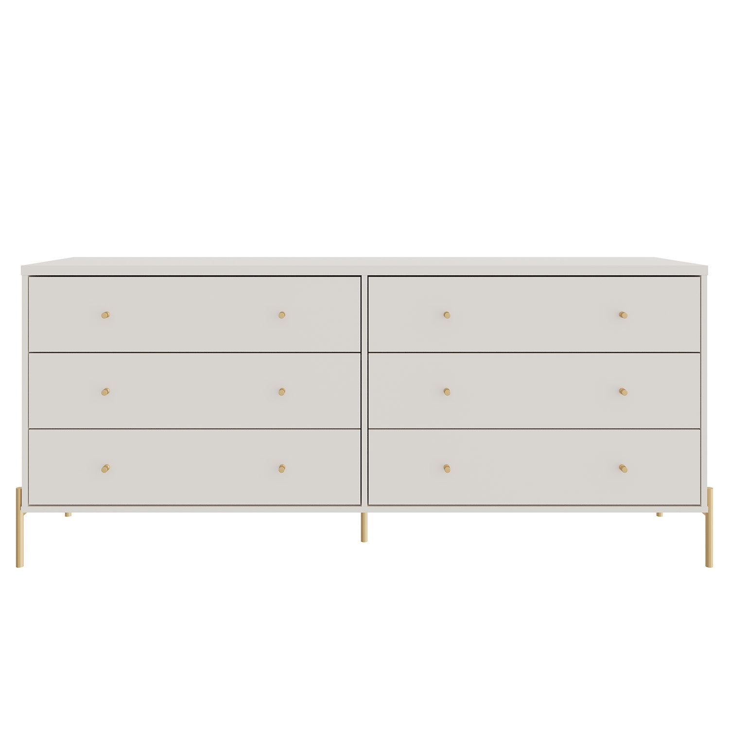 Bifé Dante Off White 6 Gavetas 182X79X44