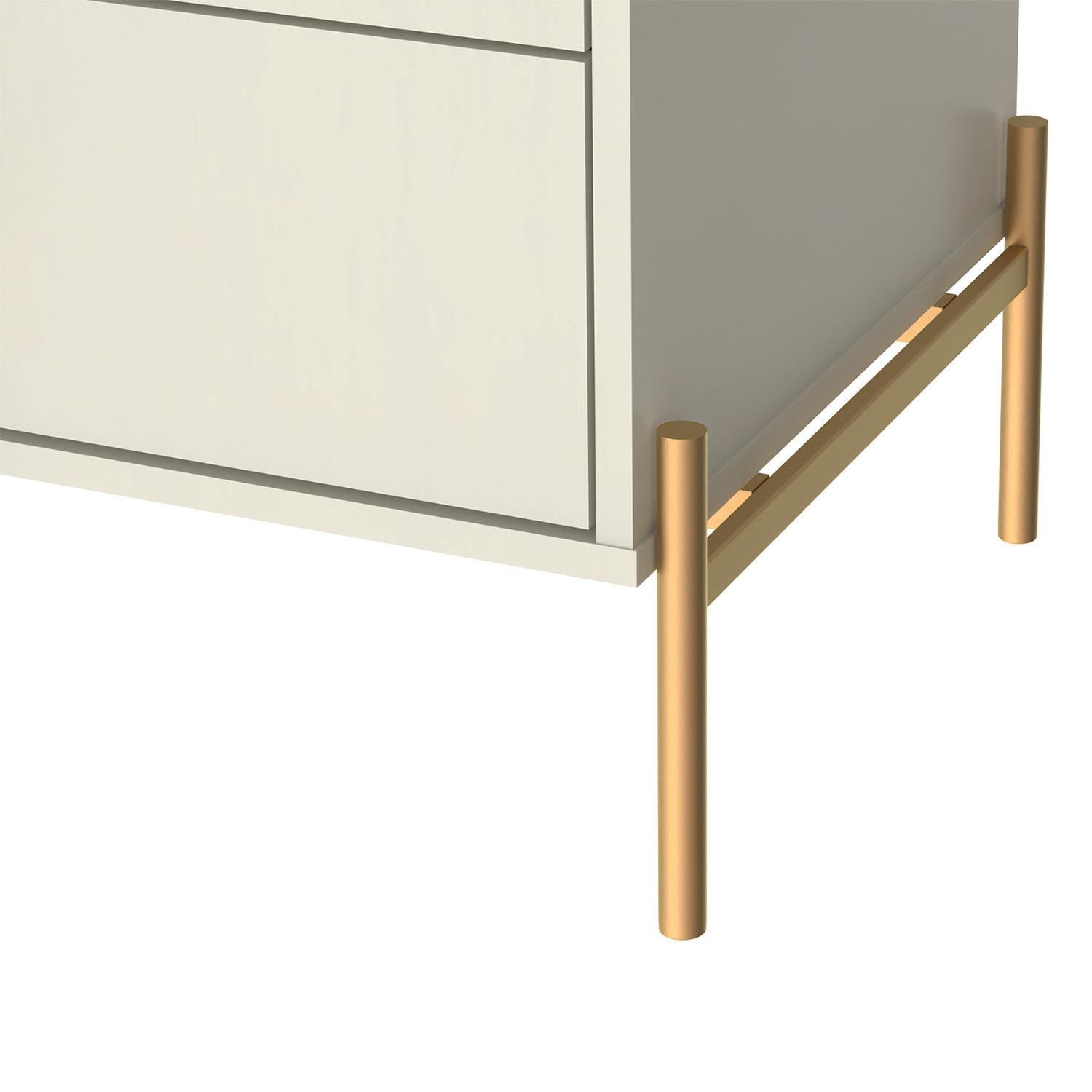 Bifé Dante Off White 6 Gavetas 182X79X44