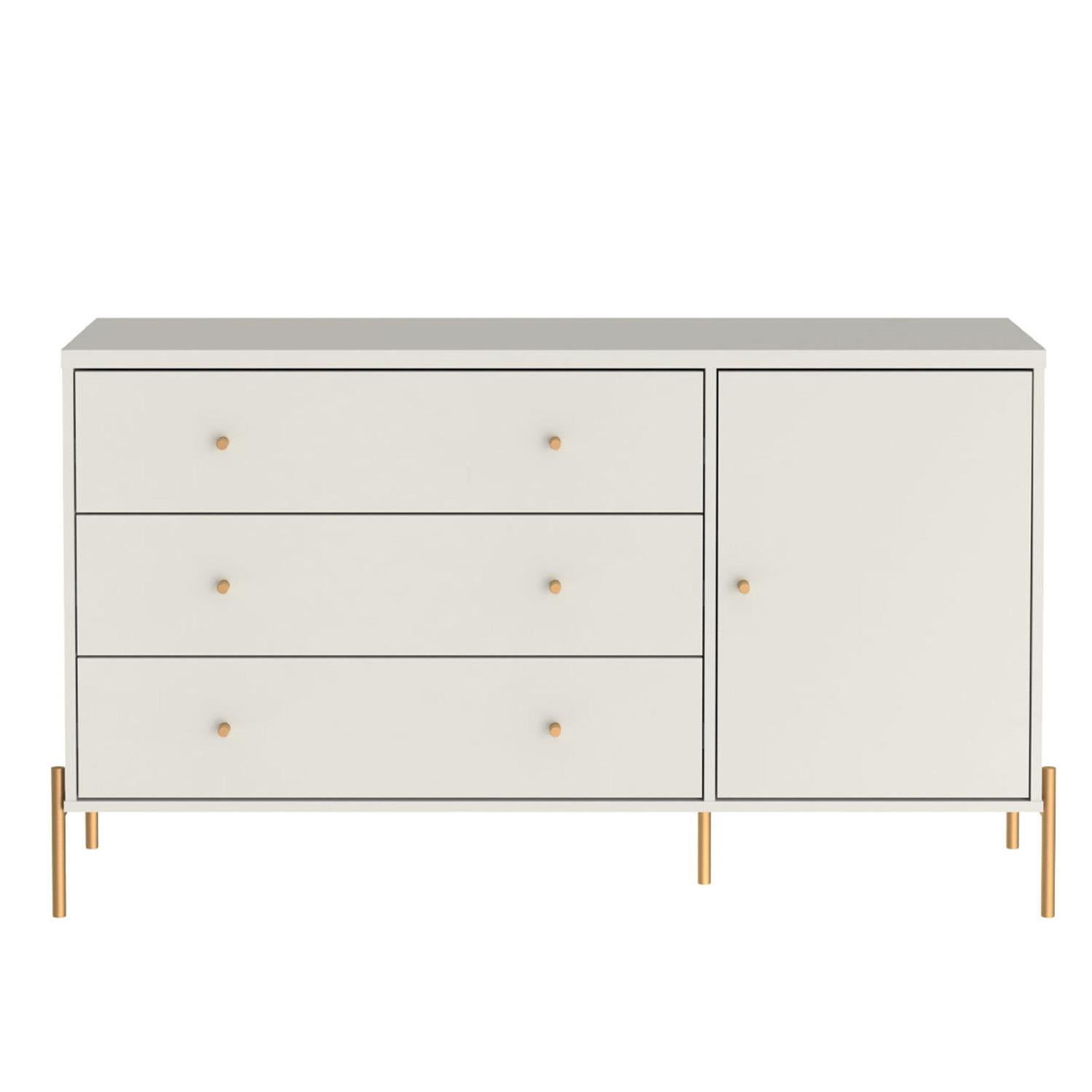 Bifé Dante Off White 3 Gavetas 138X79X44