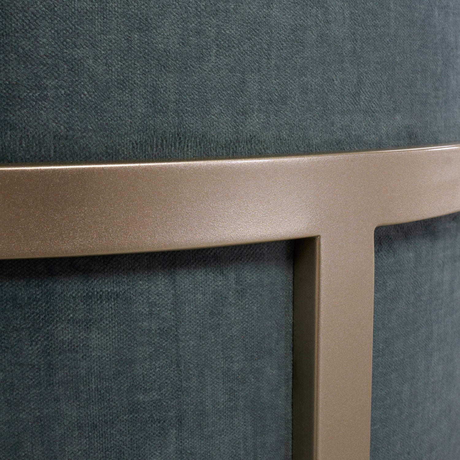 Poltrona Berlin Velvet Verde, Champaña