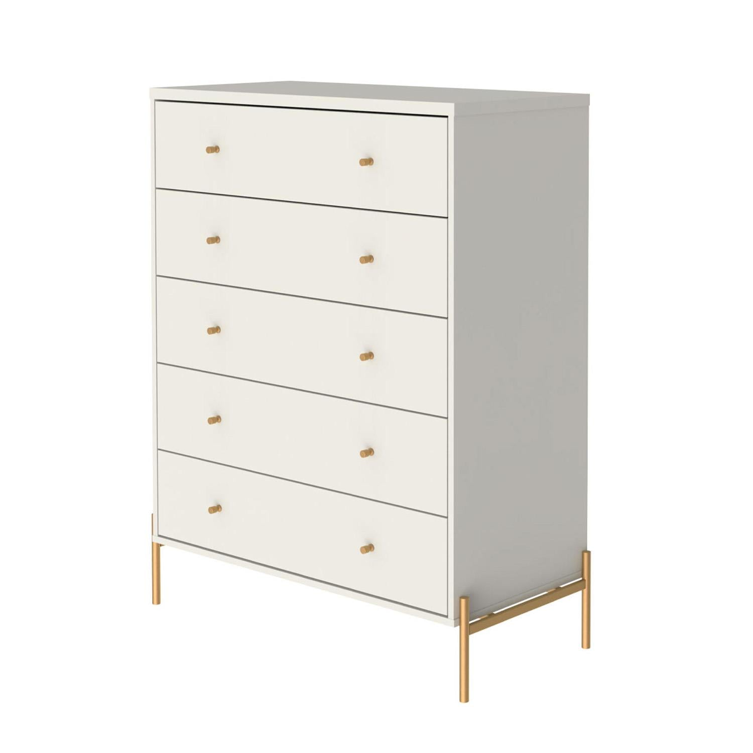 Bifé Dante Off White 5 Gavetas 93X118X44