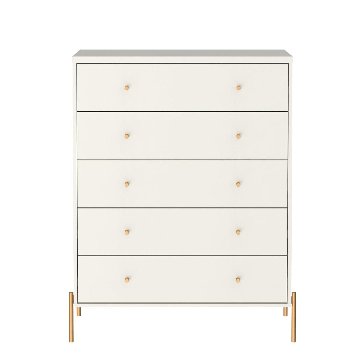 Bifé Dante Off White 5 Gavetas 93X118X44