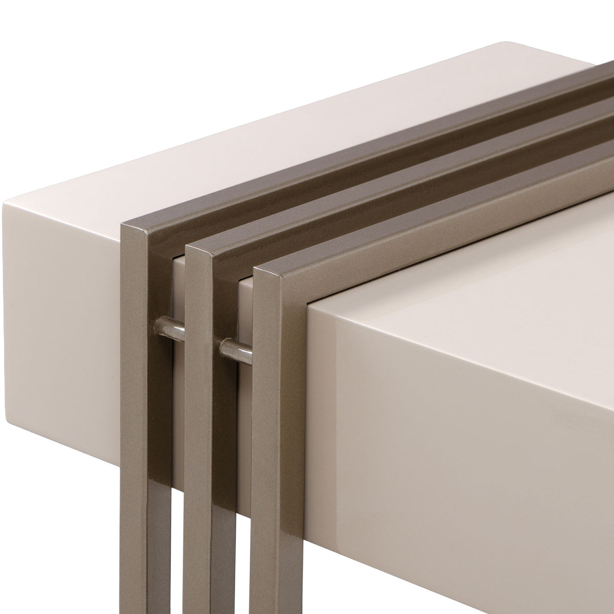 Consola Manhattan Latte, Taupe Perla