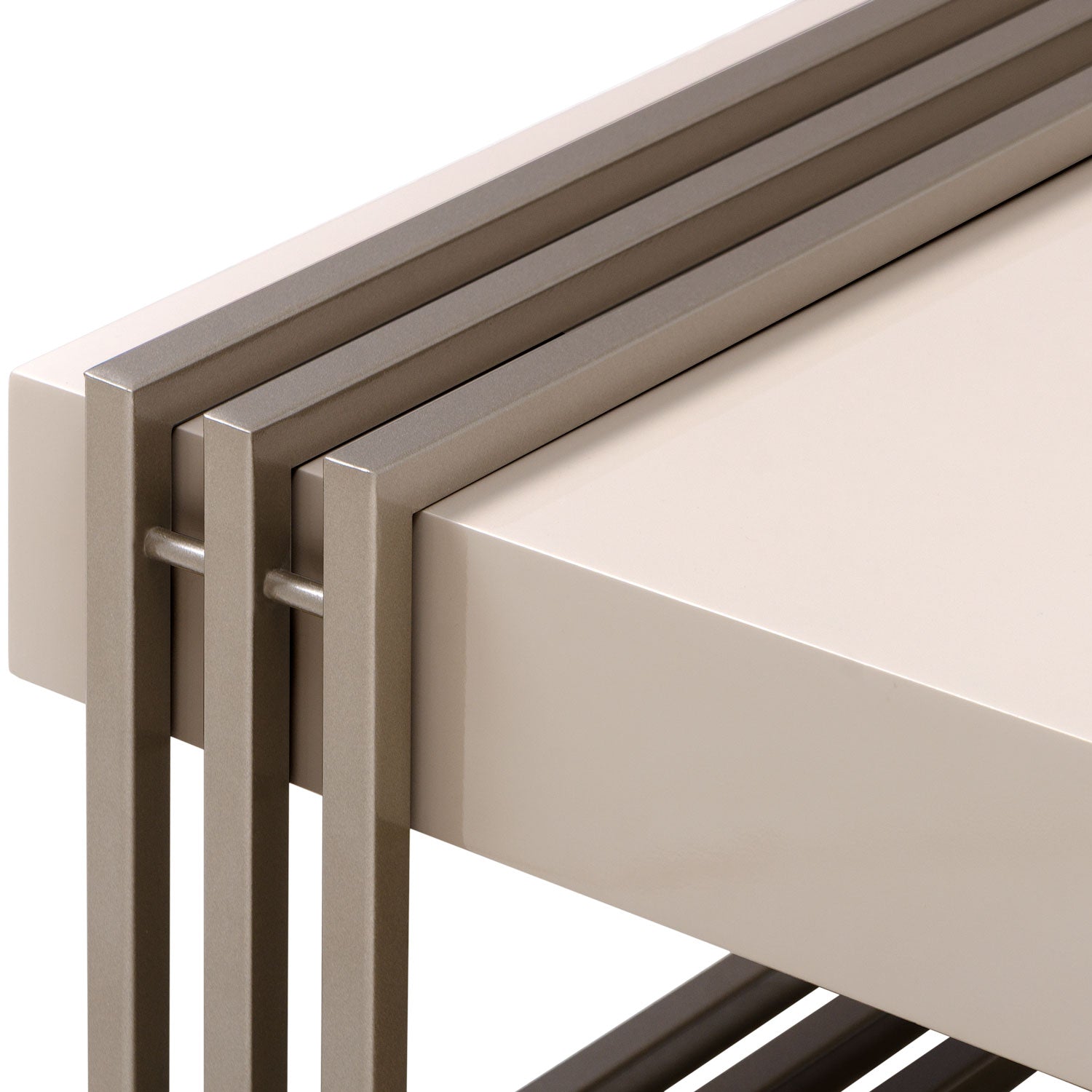 Mesa de Centro Manhattan Latte Taupe Perla