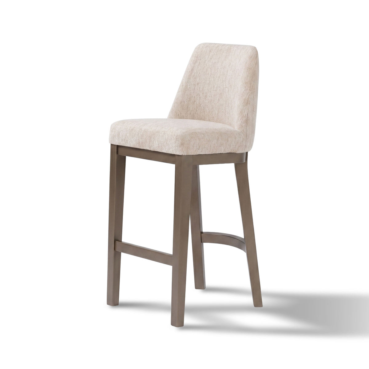 Silla Bar Marcus Lino Ferrero Beige, Taupe Perla