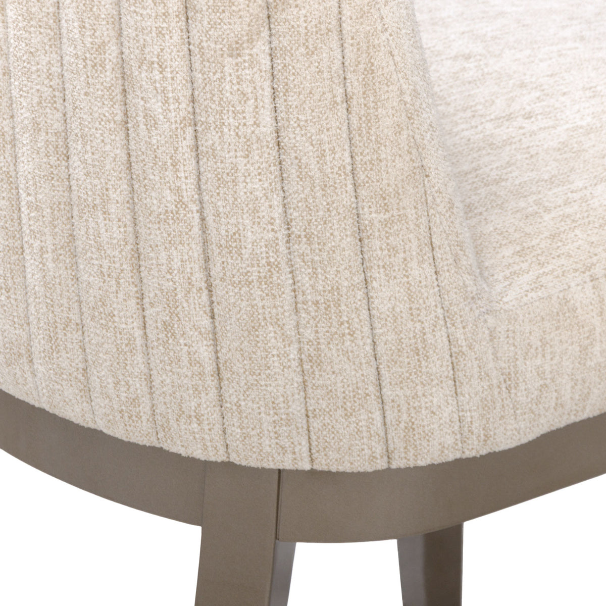 Silla Bar Marcus Lino Ferrero Beige, Taupe Perla