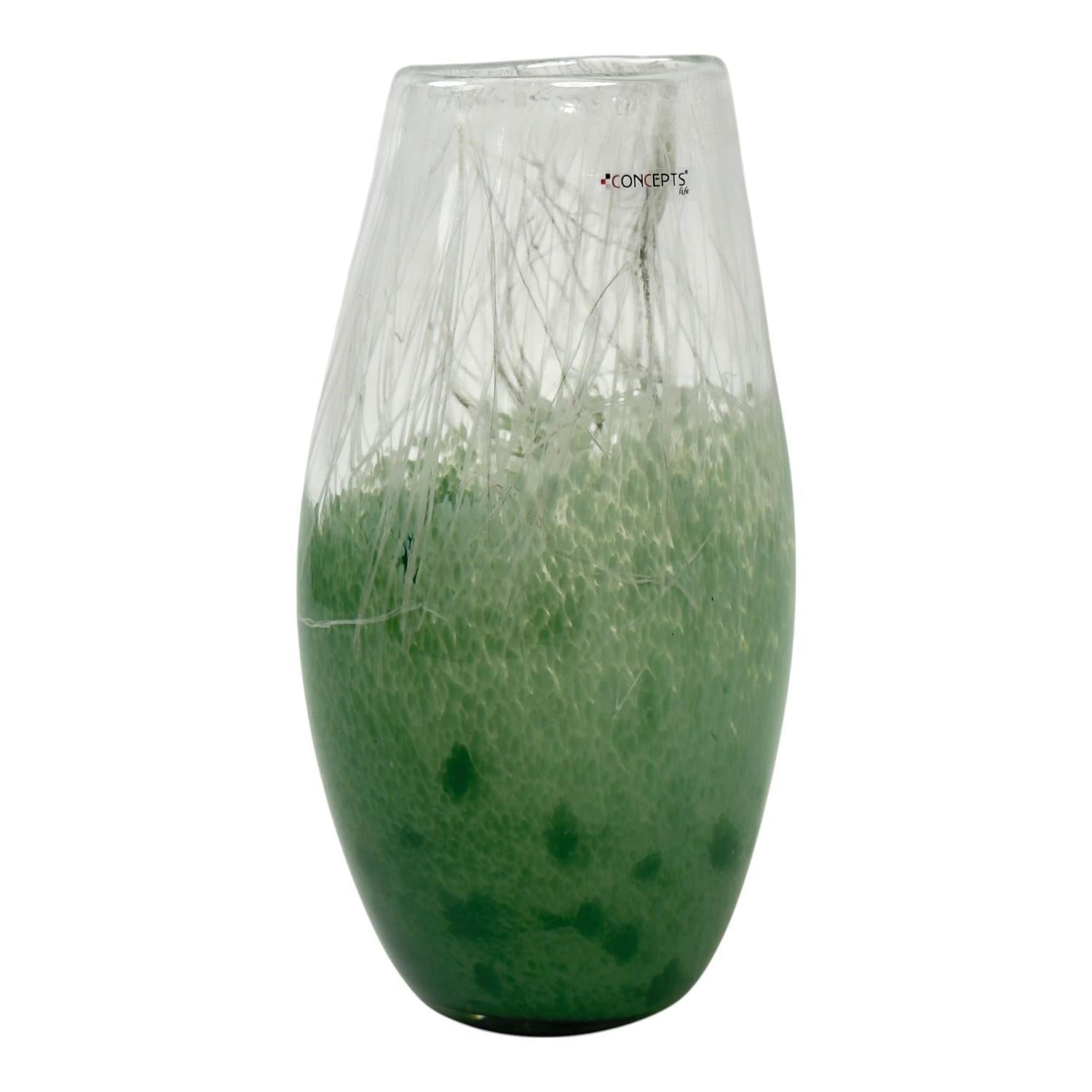 Jarron 31X12X17.5Cm Verde F253
