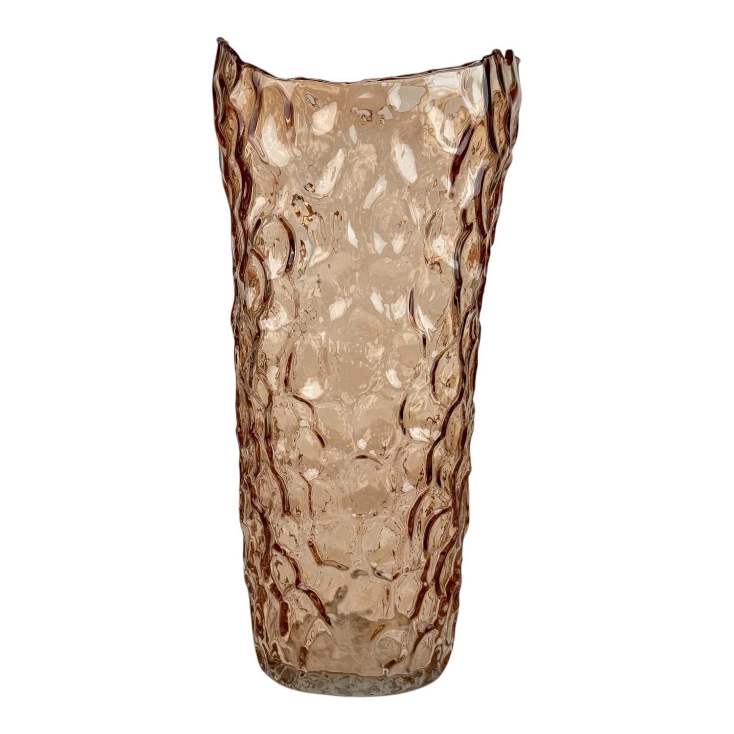 Jarron 35X16Cm Café Irregular F253