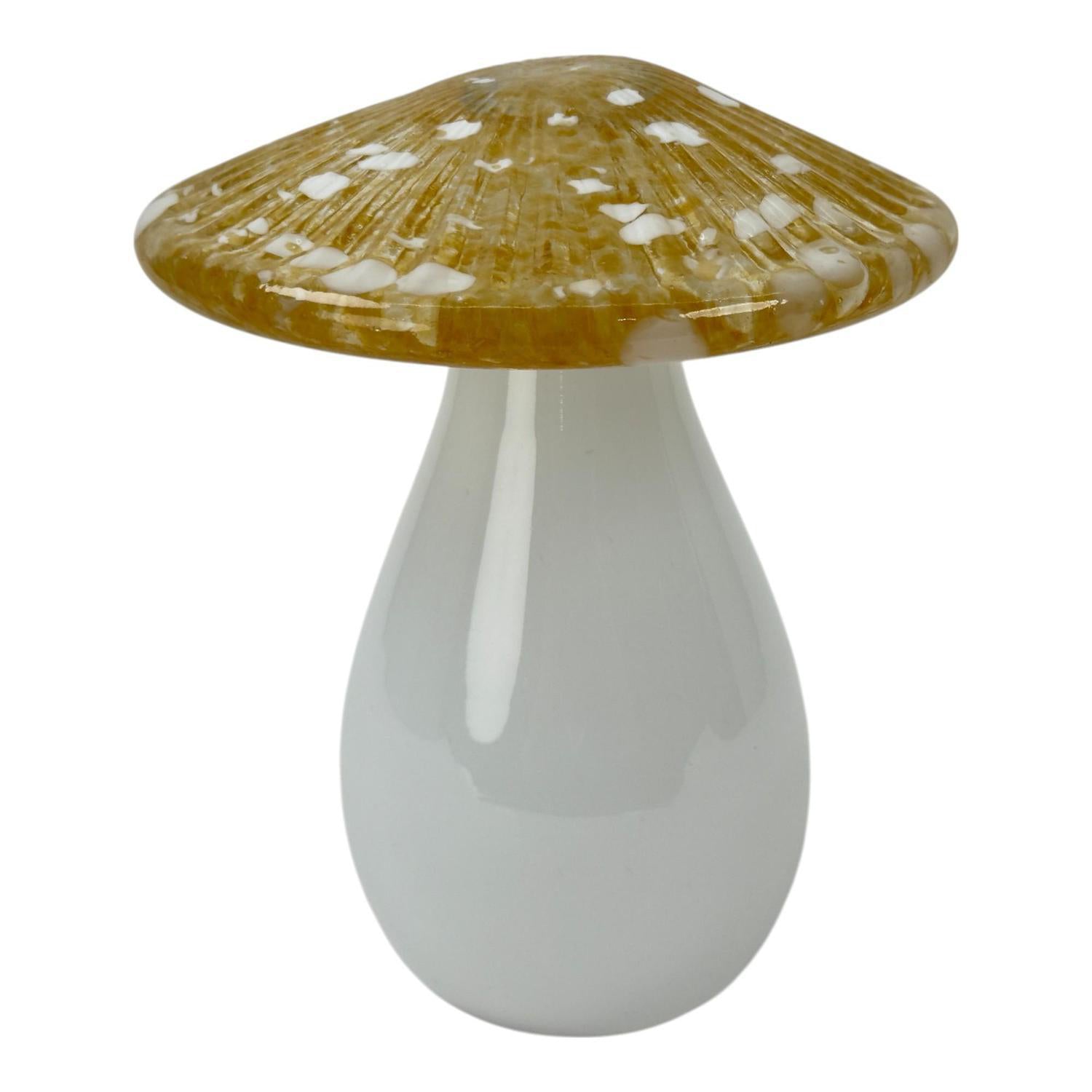 Figura 20X16Cm Ambar/Blanco Hongo F253