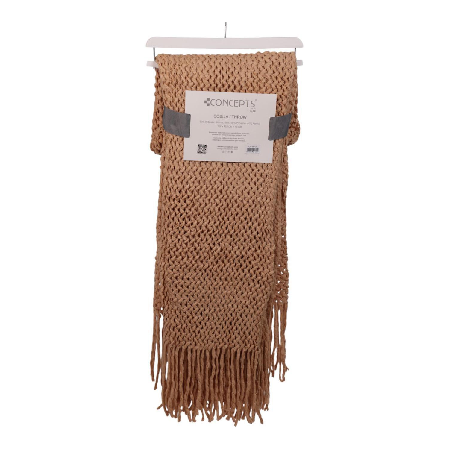 Mantas 127X152Cm Beige Dandelion F253