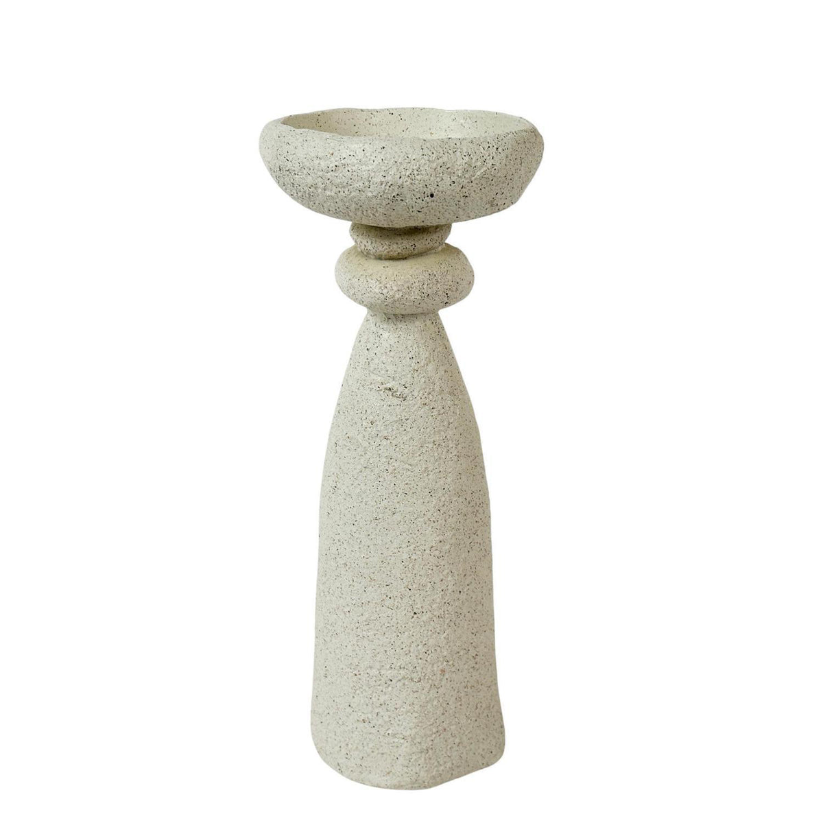 Candelabro 25X10.5X10.5 Crema Lumea F253