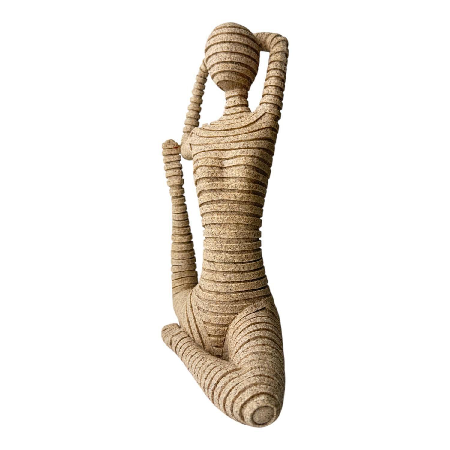 Figura 24X10X21.5Cm Beige Yoga F253